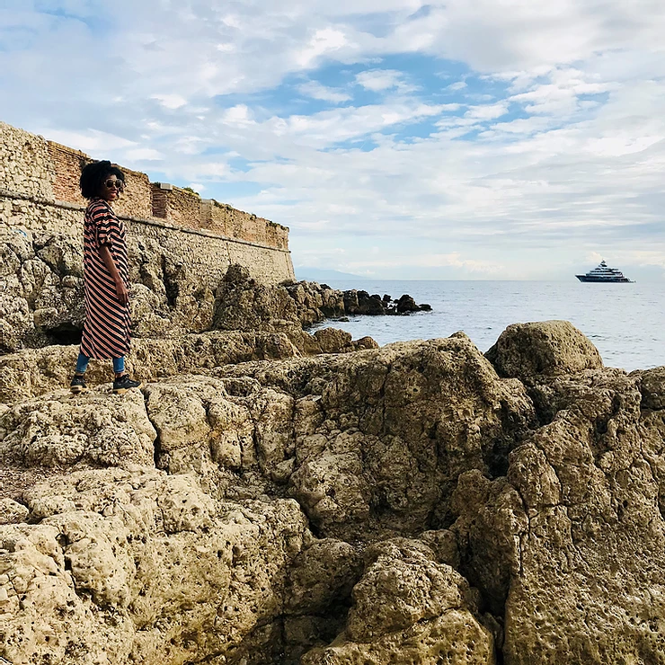 Antibes beach