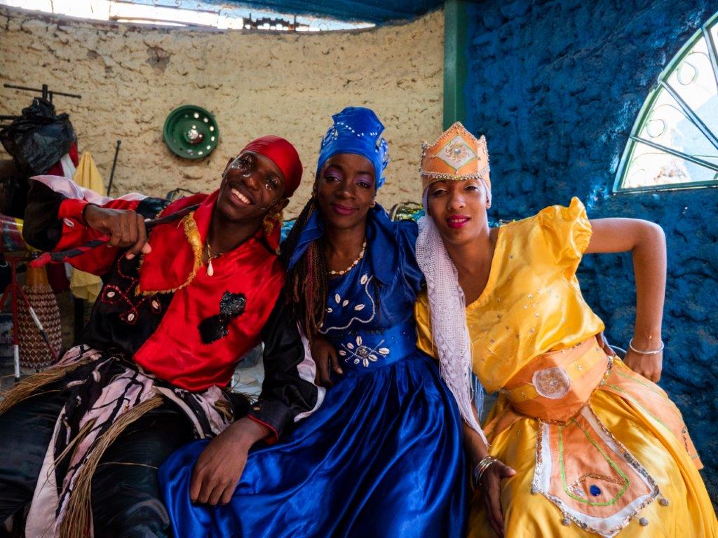 Santería dancers in Havana, Cuba