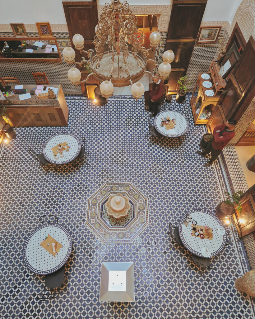 Riad Al Makan - view from inner 