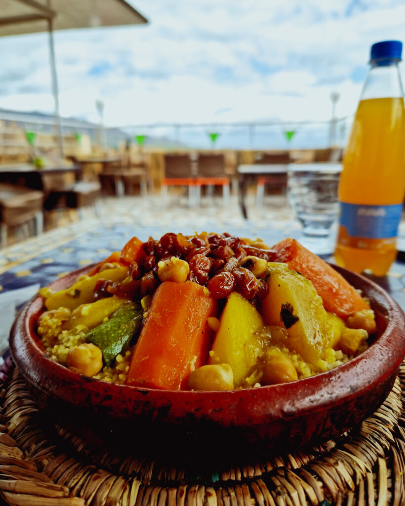 How to spend a weekend in Fez - picture of vegetable couscous