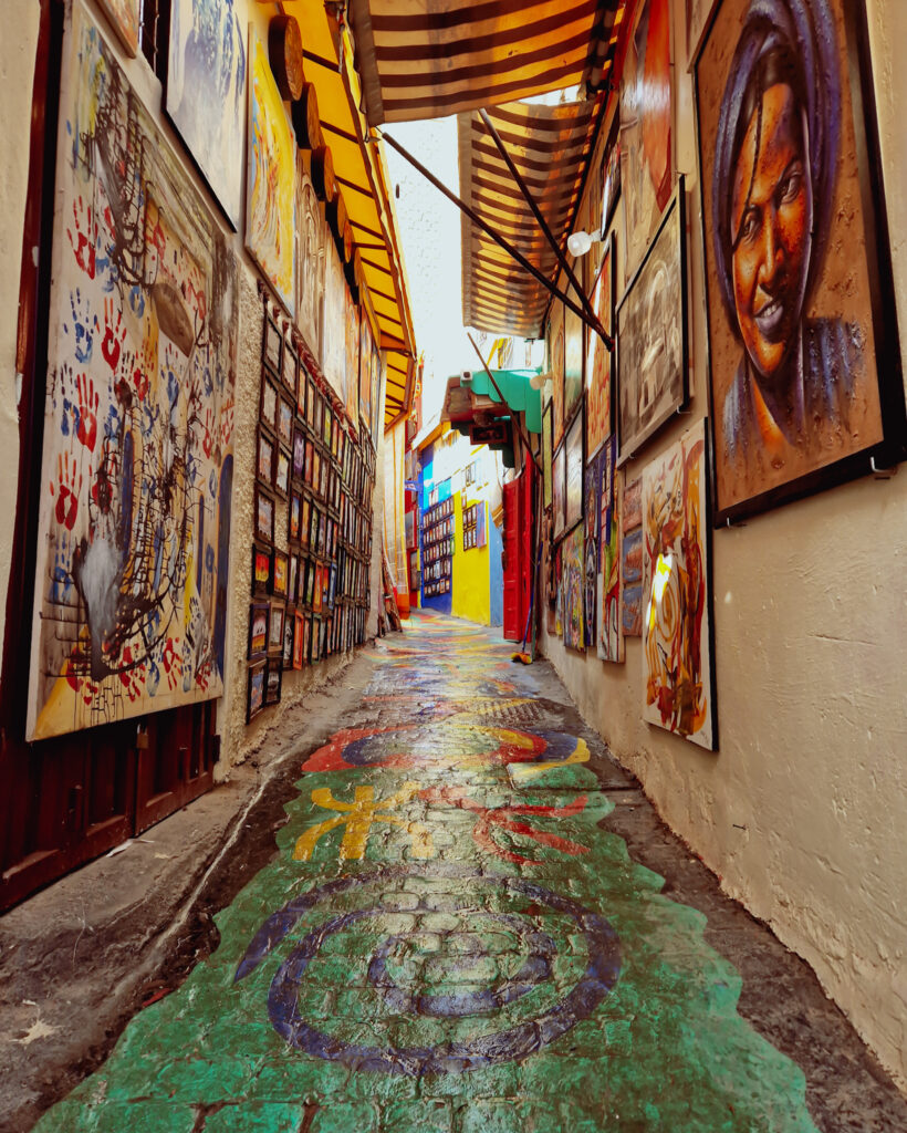 How to spend a weekend in Fez - picture of rainbow street