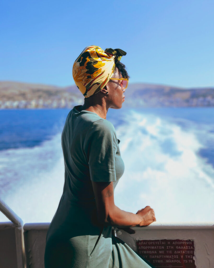 Taking the ferry from Corfu to The Albanian Riviera